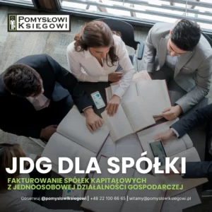 JDG dla Spółki